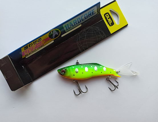 Воблер Ратлін Hardcore Fintail Vibe S 70 мм / 18 гр Віб, фото 1