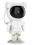 Дитячий нічник проєктор зоряного неба Астронавт Sky Star Astronaut Lamp нічник лазерний з пультом, фото 6