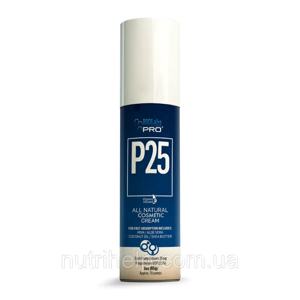 BIOLabs PRO Natural P25 MAXX / Биоидентичный прогестерон 2,5% крем 85 ...