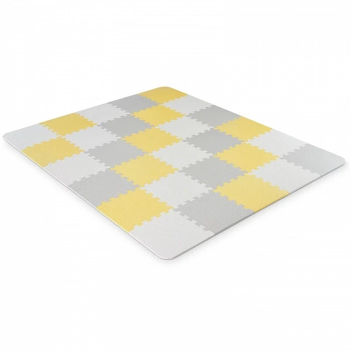 Дитячий килимок -пазл KiderKraft LUNO Yellow