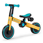 Триколісний велосипед біговел 3в1 KiderKraft 4TRIKE Primrose Yellow, фото 2