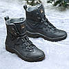 Тактичні берці зимові чорні, військові черевики в чорному кольорі зима, армійське взуття на зиму для зсу, розміри: 36-48, фото 2