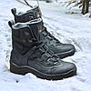 Тактичні берці зимові чорні, військові черевики в чорному кольорі зима, армійське взуття на зиму для зсу, розміри: 36-48, фото 8