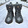 Тактичні берці зимові чорні, військові черевики в чорному кольорі зима, армійське взуття на зиму для зсу, розміри: 36-48, фото 4
