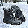 Тактичні берці зимові чорні, військові черевики в чорному кольорі зима, армійське взуття на зиму для зсу, розміри: 36-48, фото 10