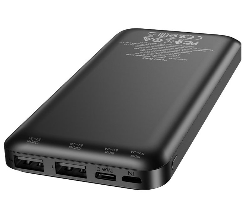 Power Bank Borofone Borofone BJ16 Cube 10000 mAh (Чорный)