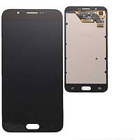 Дисплей Samsung A800 (SM-A800F) Galaxy A8 із сенсором (тачскрином) чорний OLED
