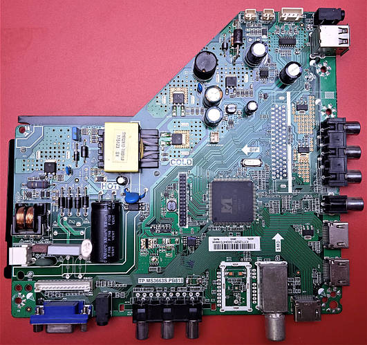 Материнская плата TP.MS3663S.PB818 к телевизору ERGO LE32CT5020JP