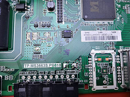 Материнская плата TP.MS3663S.PB818 к телевизору ERGO LE32CT5020JP