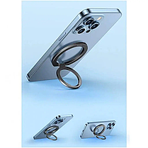 Підставка для телефону Baseus Halo Magnetic Ring Holder Phone Stand SUCH000013 Grey, фото 4