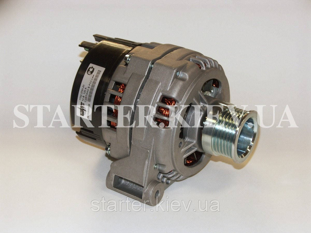 Генератор 7702.3701-01 (ГАЗ) 14V 120A, фото 1