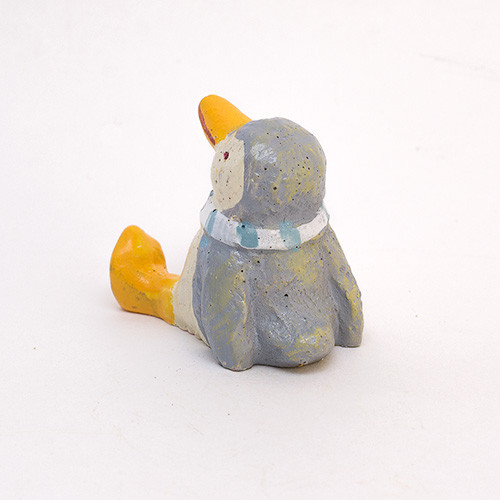 Фігурка міні Пінгвін у шарфі Сидить / Фігурка міні Пінгвін у шарфі Сидить 4x4x3 см, фото 1