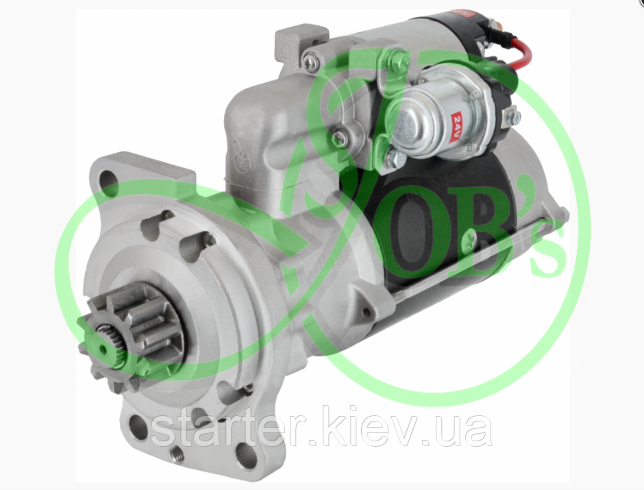Стартер редукторний Jubana для МАЗ, УРАЛ, ЛІАЗ, КРАЗ (двигун ЯМЗ-236, -238, -656, -658) 8.1 кВт, фото 1