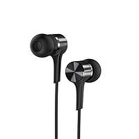 Наушники Hoco M54 Pure music wired earphones with mic Black (M54)