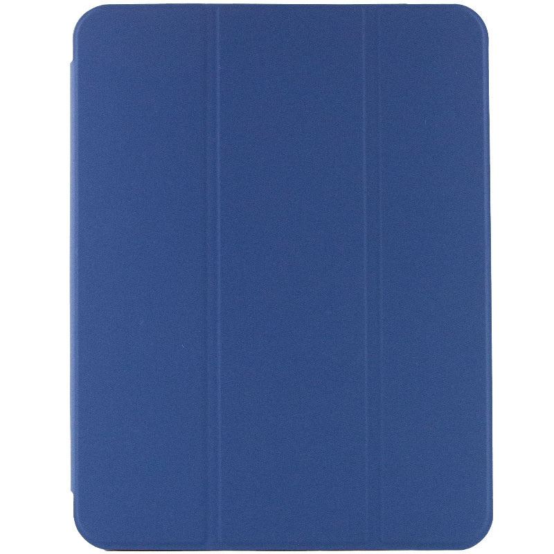 Шкіряний чохол книжка з візитниця на iPad 12.9 (2018-2022) синій / Шкіряний чохол книжка з візитниця на Айпад 12.9