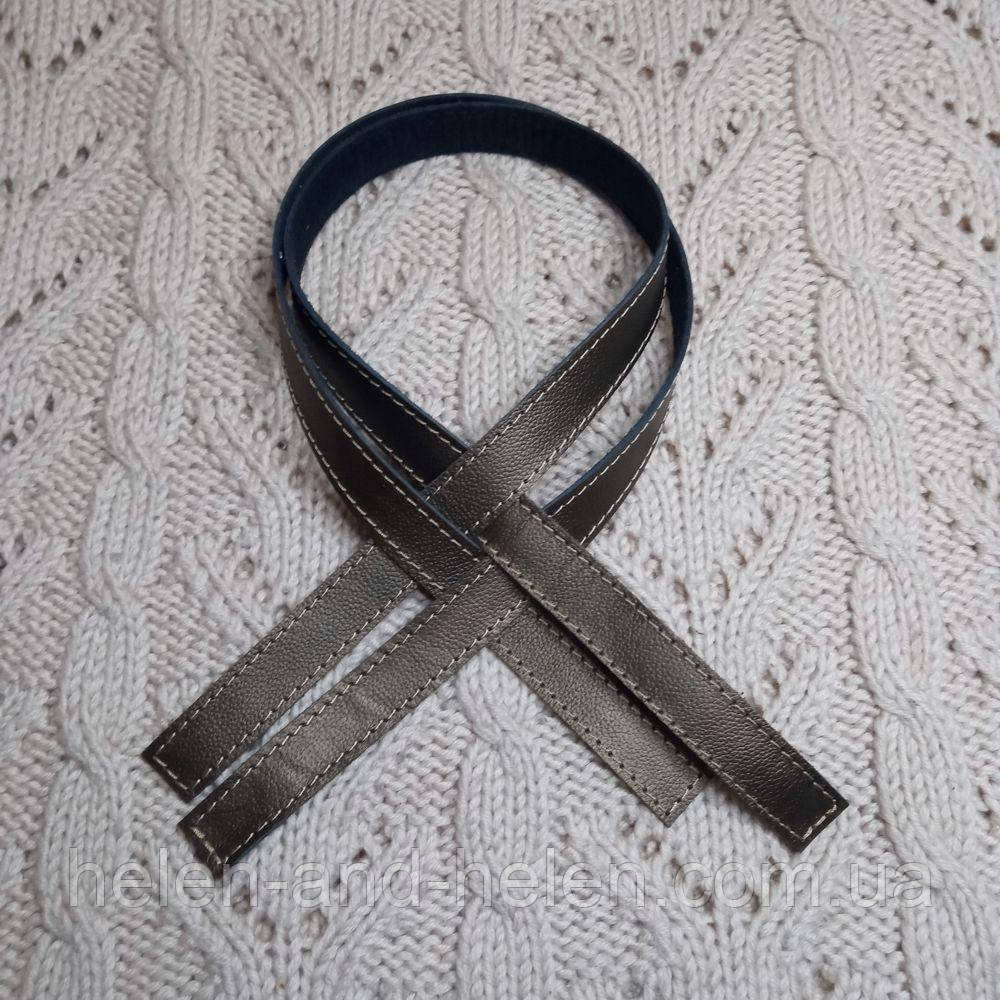 Ручки пришивні. Темне золото, фото 1