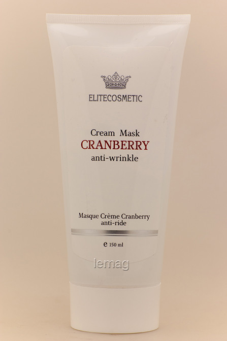 ELITECOSMETIC Крем-маска Омолоджуюча з Журавлиною, 150 мл