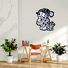 Декоративне настінне Панно «Сніговик», Декор на стену, фото 5