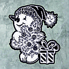 Декоративне настінне Панно «Сніговик», Декор на стену, фото 7