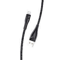 Зарядный кабель Lightning 1 метр черный / Зарядный кабель лайтнинг / Зарядка для айфон / Зарядка для iPhone