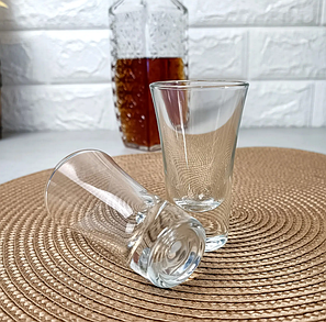 Набір вузьких стопок для шотів 6 шт 60 мл Тюльпан UniGlass CHEERIO (1088), фото 1