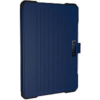 Противоударный кожаный чехол книжка на iPad Mini 6 2021 синий / Чехол на Айпад мини 6 2021