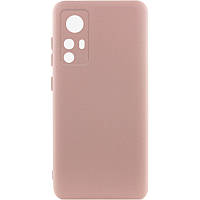 Матовый силиконовый чехол на Xiaomi Redmi Note 12S розовый / Чехол на Сяоми Редми Нот 12С