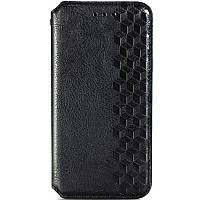 Кожаный чехол книжка с визитницей на Samsung Galaxy S20 FE черный / Чехол на Самсунг Галакси с20 фе