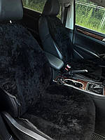 Авто чехол на сиденье из натуральной овчины Чёрный