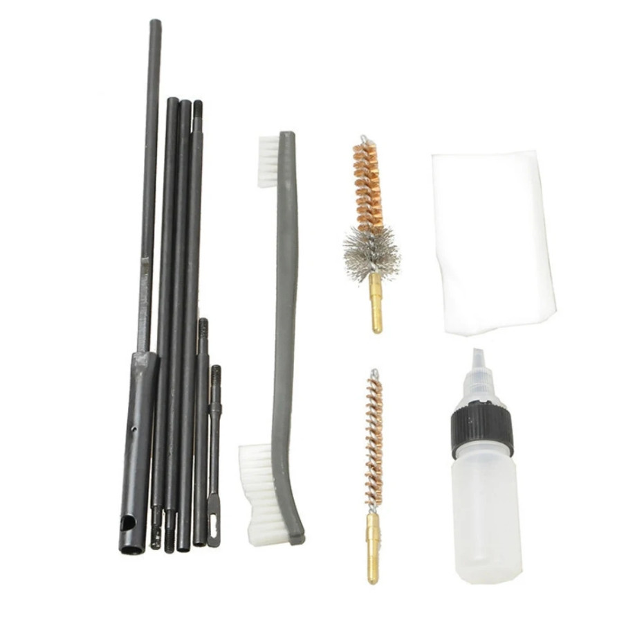 Набір для чищення зброї Rifle Cleaning Kit калібр 22 5.56 мм 10 предметів