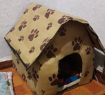 Будиночок для Собак і Котів, Portable Dog House, Затишна Будка для Вашого Домашнього Улюбленця, фото 4