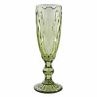 Бокал для шампанского VERSAILLES Кварц зеленый 150мл VS-C150QG (127289)