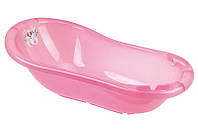 Ванночка детская перламутровая розовая 8430 ТЕХНОК