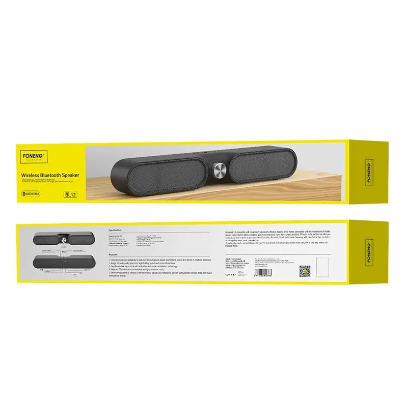 Акустична система Foneng BL12 Multimedia Bluetooth Speaker (BL12-BS-M), фото 1