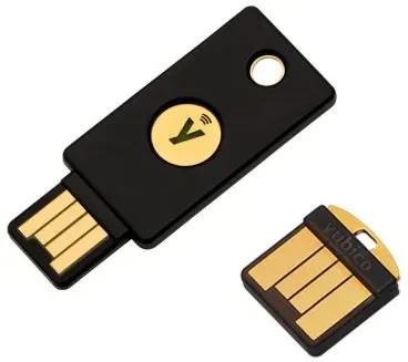 Yubico Yubikey 5 Nfc + Yubikey 5-Nano - фото 1 - id-p2037661023