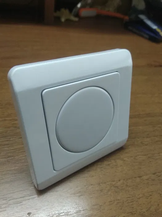 Регулятор напряжения AC220V 600W 3A (ДИММЕР димер) Светорегулятор сенсорный цвет белый, фото 1