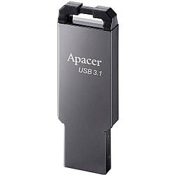 Flash Apacer USB 3.1 AH360 16Gb metal Ashy