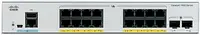 Cisco Catalyst 1000 16-Port Gigabit PoE+ PoE Budget 240W 2 x 1G SFP Uplinks LAN Base (C100016FP2GL)