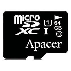 MicroSDXC (UHS-1) Apacer 64Gb class 10