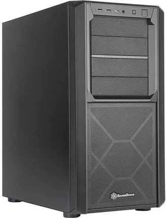 Silverstone SST-SED1-B Seta D1 Midi-Tower Czarny (SSTSED1B)
