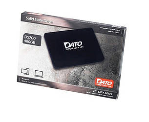 SSD DATO 480GB 2.5" 7mm SATAIII Read/Write: 545 MB/s/435 MB/s