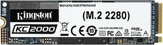 SSD M.2 Kingston KC2000 500GB NVMe 2280 PCIe 3.0 x4 3D NAND TLC