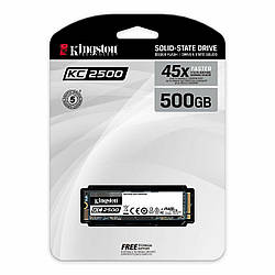 SSD M.2 Kingston KC2500 500GB NVMe 2280 PCIe 3.0 x4 3D NAND TLC