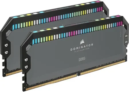 Corsair Dominator Platinum Rgb Ddr5 32Gb 5600Mhz Cl36 (CMT32GX5M2B5600Z36)