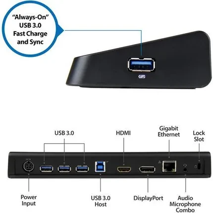 StarTech USB3DOCKHDPC