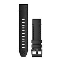 Ремешок Garmin MARQ GEN2 QF 22, Hybrid Leather Strap, Tundra/Black