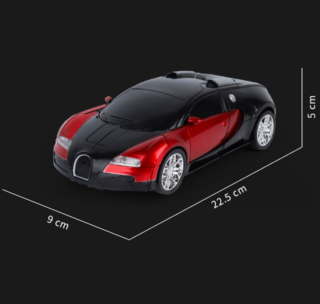 Іграшка Машина-трансформер на радіокеруванні Bugatti - фото 2 - id-p2037696674