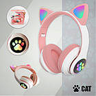 Навушники з вушками та підсвіткою Cat JST28, фото 4
