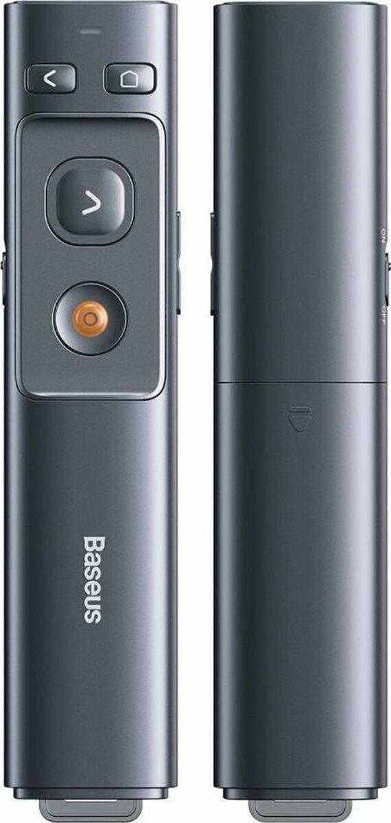 Лазерна указка Baseus Orange Dot Wireless Presenter (Red Laser) Grey - фото 1 - id-p2037680467