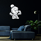 Декоративне настінне Панно «Сніговик», Декор на стену, фото 4